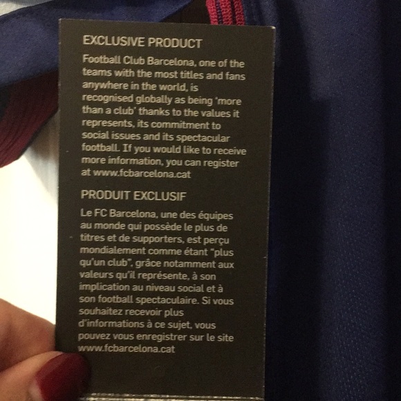 Nike Barcelona Jersey NWT - Picture 4 of 8